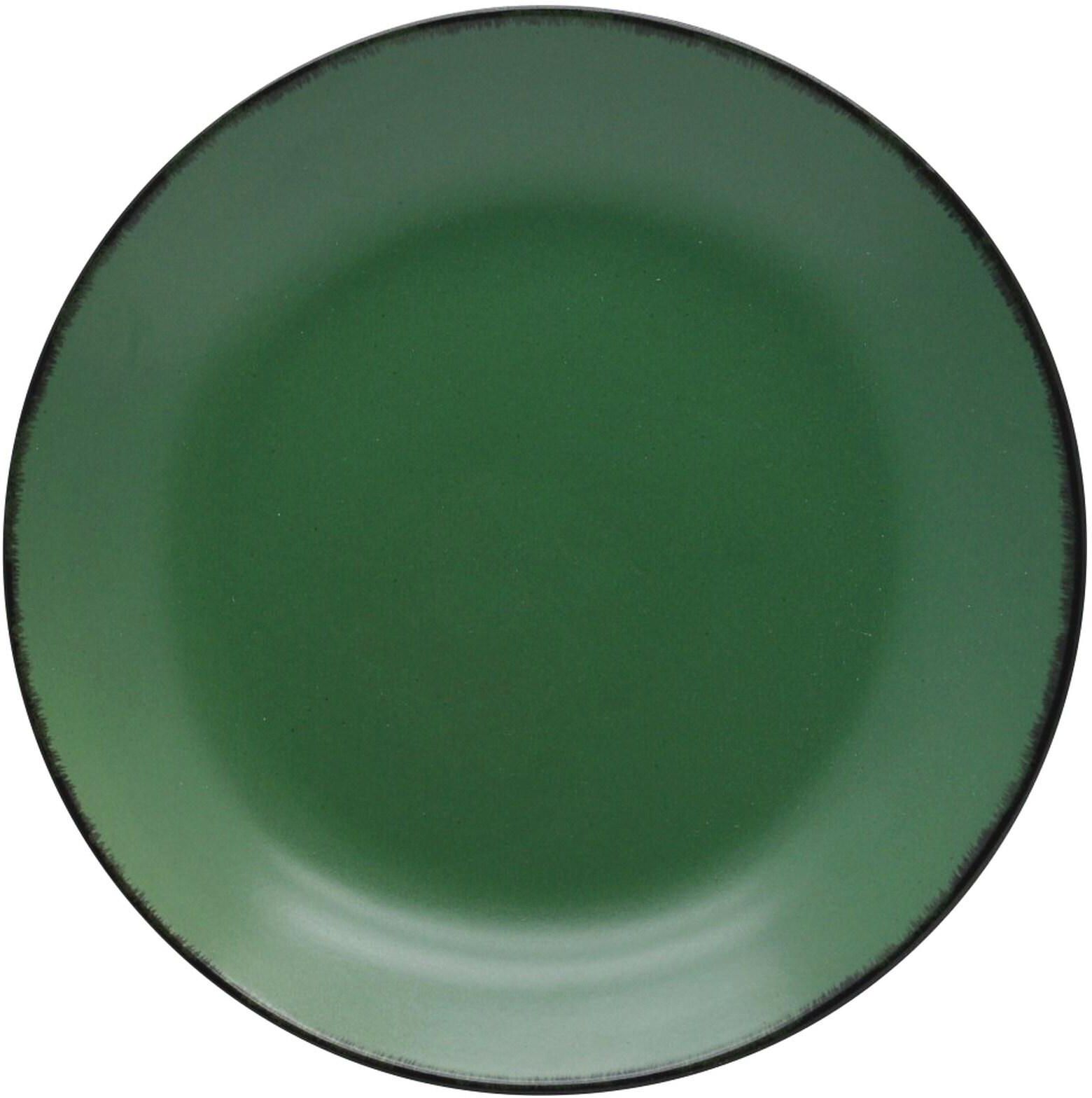 Kitchen Master Forrest Stoneware Side Plate Green 8inch
