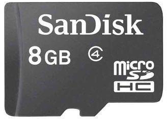 Sandisk 8GB - Memory Card - Black