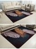 Creative Feather Patterned Soft Non-Slip Floor Mat Multicolour 80x120cm