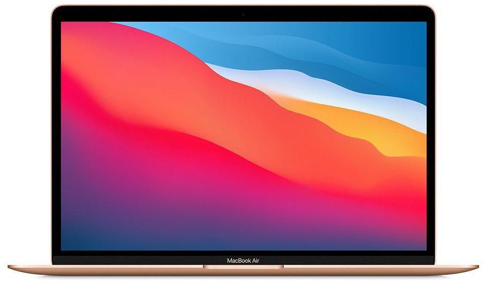 APPLE MacBook Air, M1, 8GB, 256GB, 13 inch, Touch ID, Gold