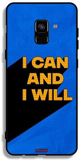 Samsung Galaxy A8 Plus (2018) Protective Case Cover I Can And I Will