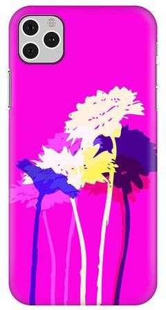 Protective Case Cover For Apple iPhone 11 Pro Bleeding Flowers (Pink)