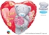 Qualatex Me To You Tatty Teddy I Love You Bouquet Foil Balloon- 18-Inch Size
