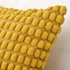SVARTPOPPEL غطاء وسادة, أصفر, ‎50x50 سم‏ - IKEA
