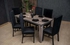 Get Home Art Furniture Dining Table, 6 Chairs - Grey with best offers | Raneen.com