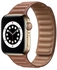 AC&L Leather Magnetic Band Compatible with Apple Watch 38Mm Strap, Saddle Brown