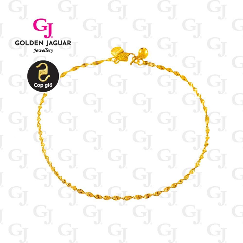 GJ Jewellery Emas Korea Anklet - Gila-Gila 3360204