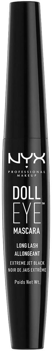 Nyx Doll Eye Mascara - 01 Black, 8 g