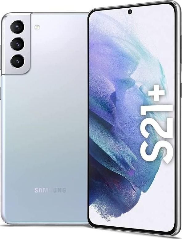 Samsung Galaxy S21+ Dual SIM Smartphone, 128GB, 8GB RAM 5G (UAE Version) - Phantom Silver