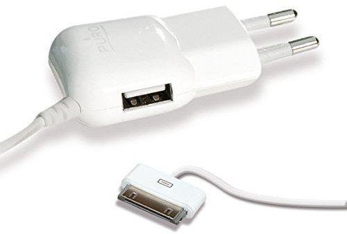 Puro Travel Charger is with Apple- White