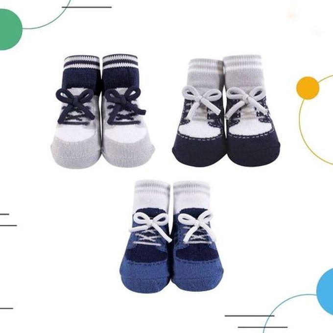 Hudson Baby Set Of 3 Boy Shoe Sock
