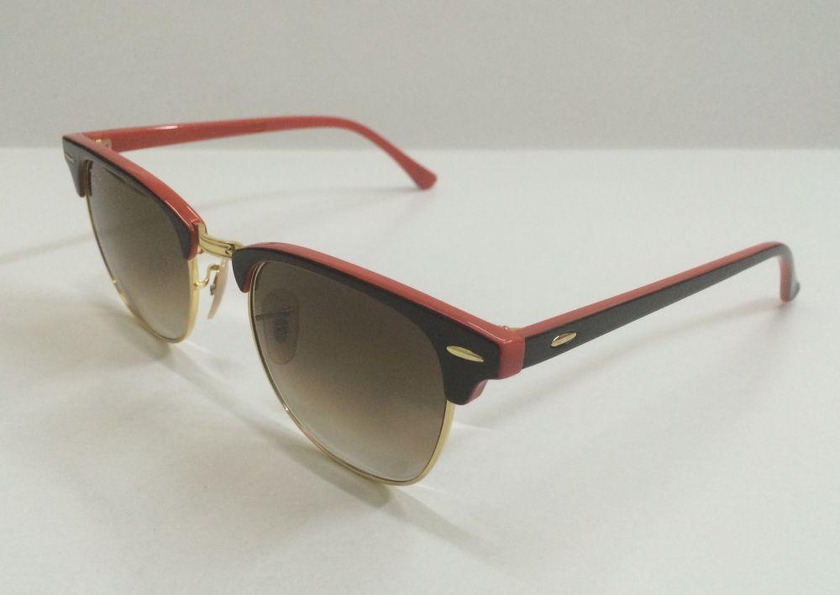 نظارات شمسية للجنسين لون احمر واسود
