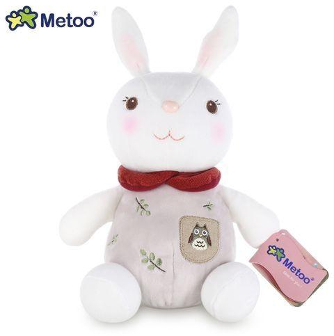 Metoo Tiramitu Rabbit Simplified Stuffed Plush Doll Comforter Toy Birthday Christmas Gift - Pink