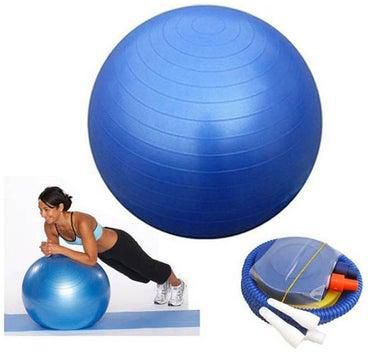 كرة تمارين رياضية سويسرية مضادة للانفجار لتمارين اللياقة البدنية واليوغا 65سم