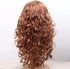 Ombre Blonde Ombre Heat Resistant Fiber Long Wavy Hair Wig For Women,Curly Synthetic