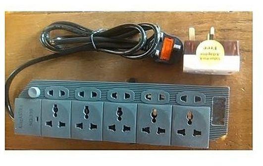 ASTRA ENGLAND Multiple Extension Wire Socket With Free Adaptor