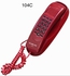 EL-ADL Tec Corded Landline Phone Model104c
