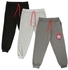 Izor Bundle Of Three Kids Sweatpants - Black & Light Grey & Dark Grey