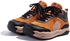 UIN Women's Platform Hiking Shoes Walking Casual Comfortable Art Painted Travel Sneaker San Diego, San Diego Ⅳ-orange Gray, 8.5