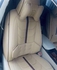 Universal Luxury 5 Seater Leather Seat Cover Cream