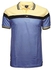 Quality Multi Color Polo Shirt With Buttons & Collar - Blue