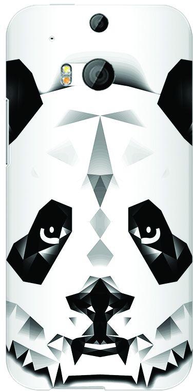 Stylizedd HTC One M8 Slim Snap Case Cover Matte Finish - Poly Panda