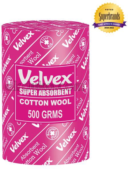 Velvex White Cotton Wool-500Grams
