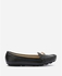 Shoe Room Basic Leather Loafers - Black