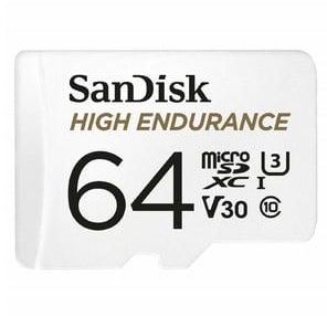 سانديسك بطاقة ذاكرة  microSDXC  عالية التحمل سعة  64  جيجا بايت