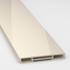 VOXTORP Plinth - high-gloss light beige 220x8 cm
