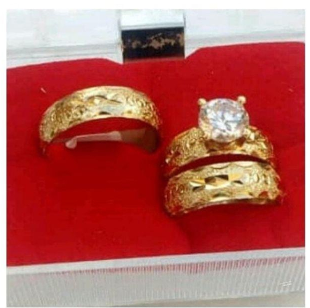 Dream Gold Plated Wedding Ring