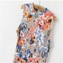Fashion Women Floral Print Dress - Multicolor
