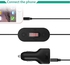 Aukey In-Car Radio FM Transmitter Installation Kit With 3.5 Mm Audio Jack With 2 Port Car Charger