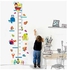 Room Height Chart Ruler Wall Decals Multicolour