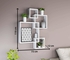 Get MDF Wood Shelving Unit, 73×12×110 cm - White with best offers | Raneen.com