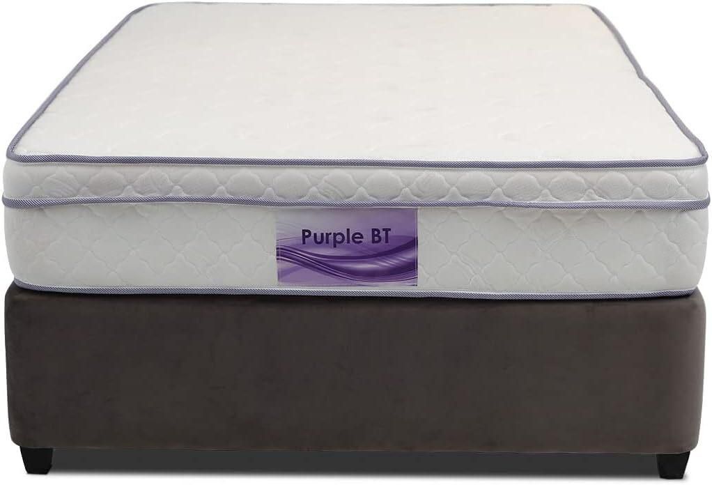 PAN Home Home Furnishings Bait Purple Bt Pocket Spring Mattress 120x190 White