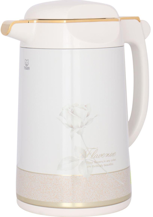 Thermos for Tea and Caffee by Tiger, 1.2 L, Off White