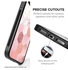 Rugged Black edge case for Samsung Galaxy A22 5G Slim fit Soft Case Flexible Rubber Edges Anti Drop TPU Gel Thin Cover - Film Strips