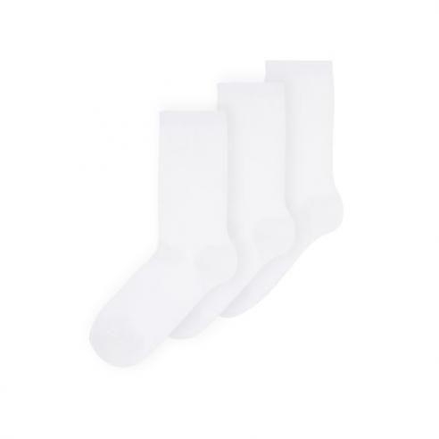 Back To School White Socks - 3 Pack