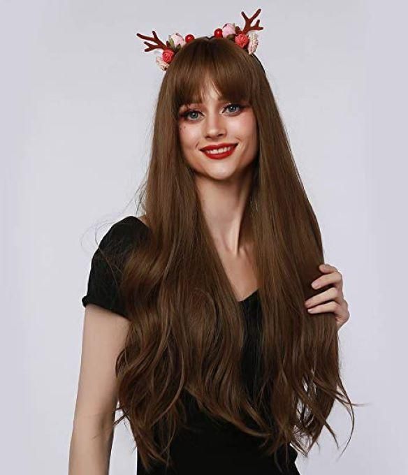 Synthetic Long Brown Hair Wig Synthetic Long For Women
