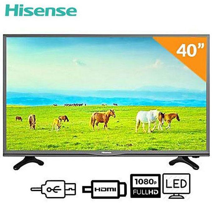 Hisense 40 Inch HD LED TV + Wall Hanger {1 Year Warranty}