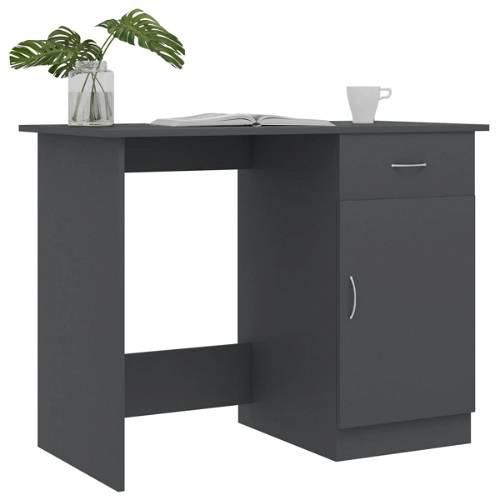 Leo Desk, 100 cm, Grey - KM-EG12-27