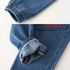 Toddler Boy's Jeans Fashion Solid Color Embroidery Letters Pattern Jeans