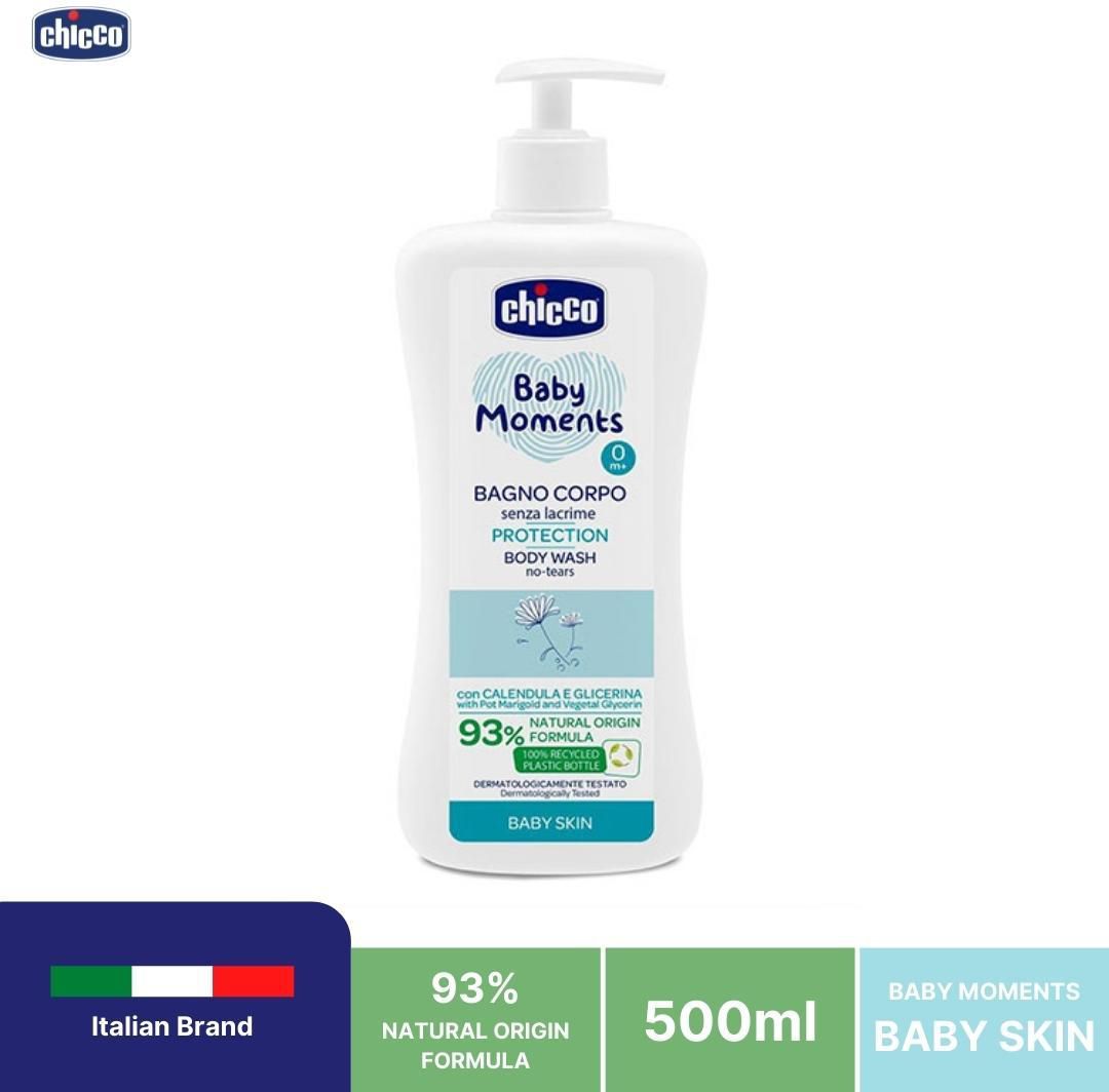 Chicco Moments Baby Skin No-Tears Body Wash 500ml