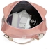 Sports Duffle Bag Shoulder Bag Waterproof Travel Gym Bag Large Capacity (Zaqui - Mauve)