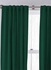 Velvet Curtain Dark Green 250x140cm