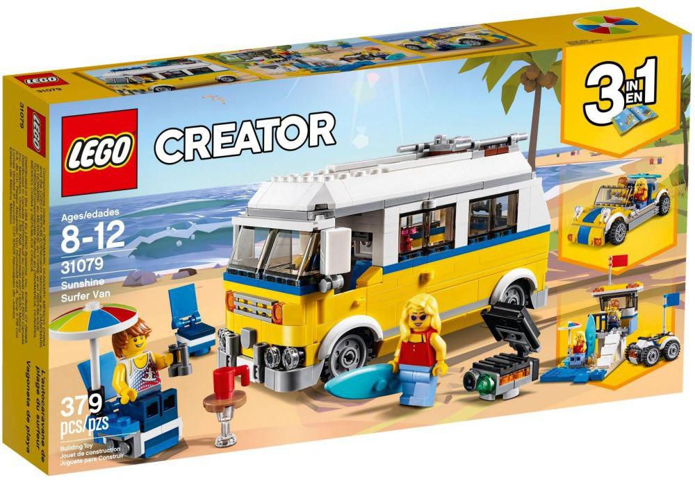 Lego CREATOR  Sunshine Surfer Van 31079