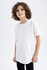 Defacto Boy Regular Fit Crew Neck Sustainable 2-pack Short Sleeve T-Shirt