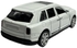 1:32 Diecast Metal Car Model Car Miniature Car Model (Color: White)