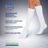 Therafirm SmartKnit Seamless Over-The-Calf Socks - White